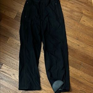 Unisex Black Summit vintage skiwear Pants- made in Hong Kong